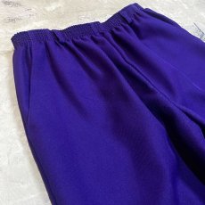 画像3: OLD PURPLE COLOR DESIGN PANTS / W27~ / MADE IN USA (3)