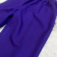 画像4: OLD PURPLE COLOR DESIGN PANTS / W27~ / MADE IN USA (4)