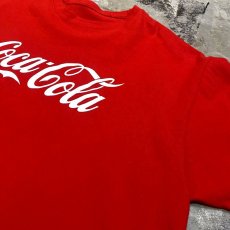 画像4: "COCA COLA" LOGO PRINTED S/S TEE / Mens L (4)