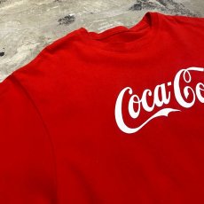 画像3: "COCA COLA" LOGO PRINTED S/S TEE / Mens L (3)