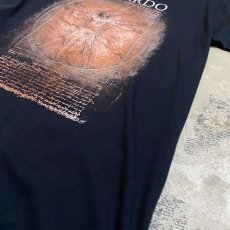 画像6: "LEONARDO DA VINCI" PRINT ART S/S TEE / Mens M (6)