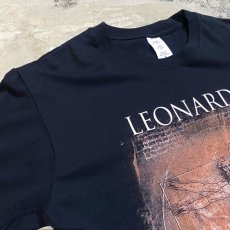 画像3: "LEONARDO DA VINCI" PRINT ART S/S TEE / Mens M (3)