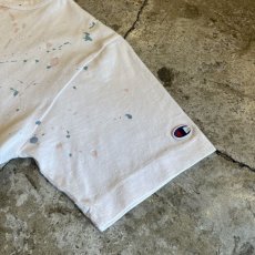 画像6: 【CHAMPION】COLOR SPLASH PATTERN DESIGN S/S TEE / Ladies S / MADE IN USA (6)