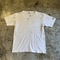 画像1: 【CHAMPION】COLOR SPLASH PATTERN DESIGN S/S TEE / Ladies S / MADE IN USA (1)