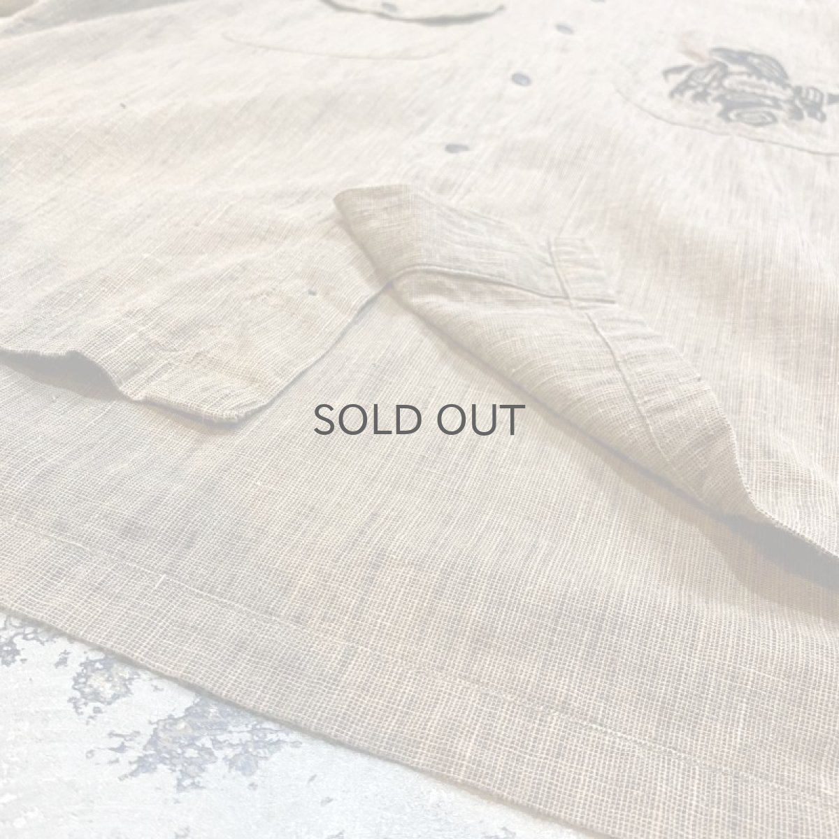 画像8: 80~90's【JIMMY'Z】HAIDA EMBROIDERY S/S SHIRT / Mens M(XL) (8)