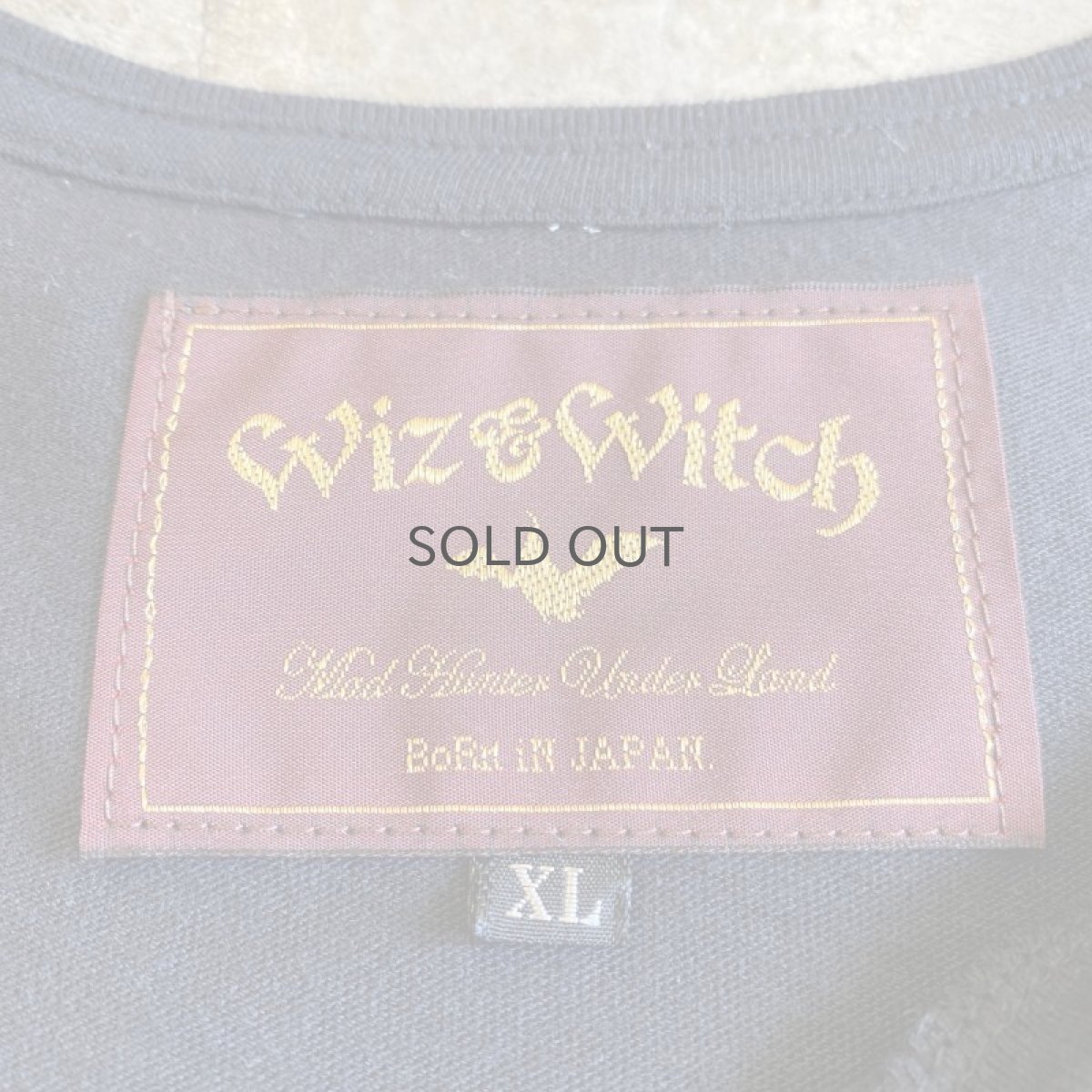 画像11: 【Wiz&Witch】"WEIRD" FIVE ZIP TEE / XL (11)