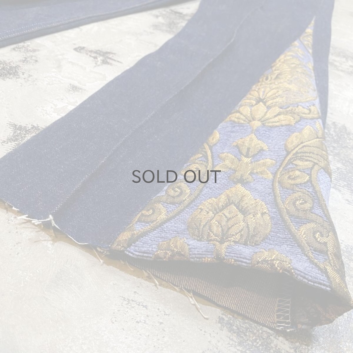 画像8: 【Wiz&Witch】SIDE ORIENTAL WIDE DENIM PANTS / W30 (8)