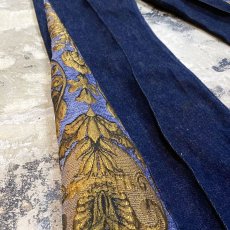 画像7: 【Wiz&Witch】SIDE ORIENTAL WIDE DENIM PANTS / W30 (7)