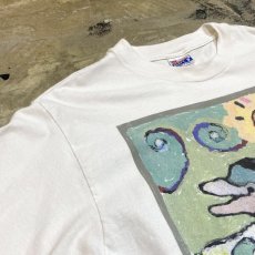 画像3: 90's MARINE ART PRINTED S/S TEE / Mnes M (3)