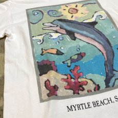 画像5: 90's MARINE ART PRINTED S/S TEE / Mnes M (5)