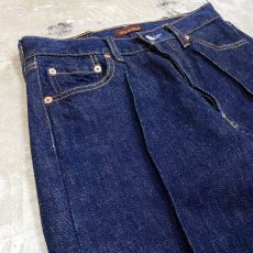 画像3: 【Wiz&Witch】SIDE ORIENTAL WIDE DENIM PANTS / W30 (3)