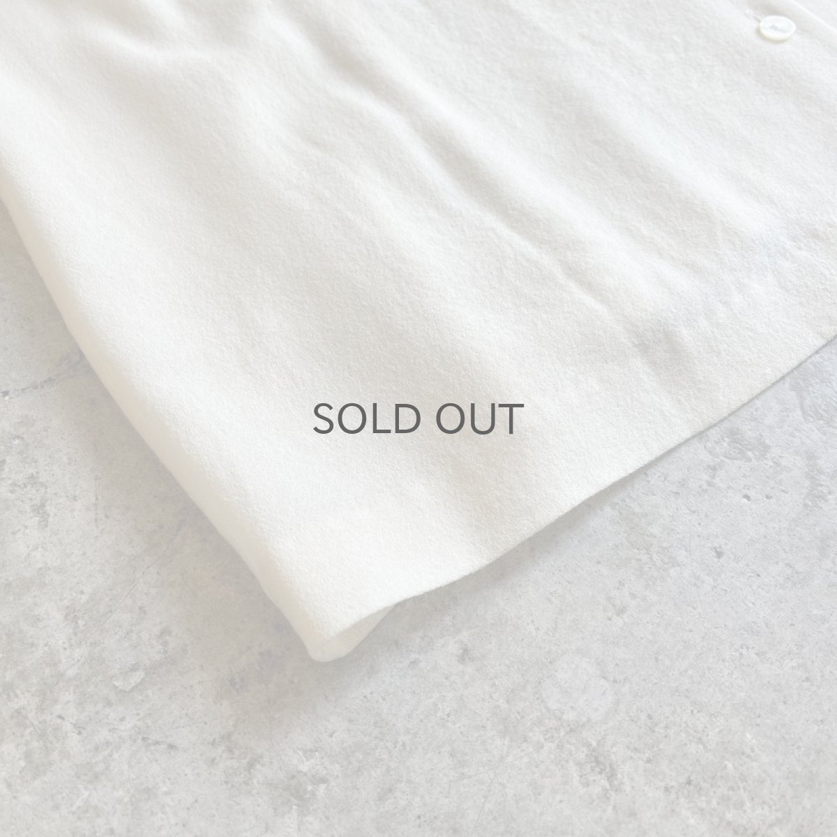 画像3: FRONT PLEATS DESIGN STAND COLLAR STRETCH L/S SHIRT / Ladies M (3)