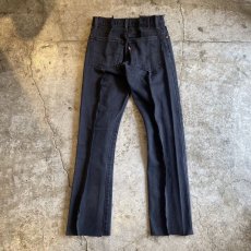 画像2: 【Wiz&Witch】FLARE CUT DENIM PANTS / W29 (2)