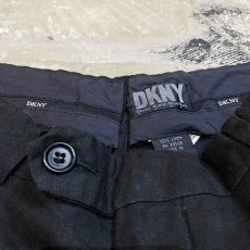 画像10: 【DKNY】SIDE STUDS WIDE LINEN SLACKS / W32 / MADE IN ITALY (10)