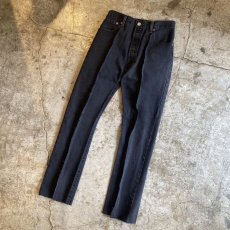 画像4: 【Wiz&Witch】FLARE CUT DENIM PANTS / W29 (4)