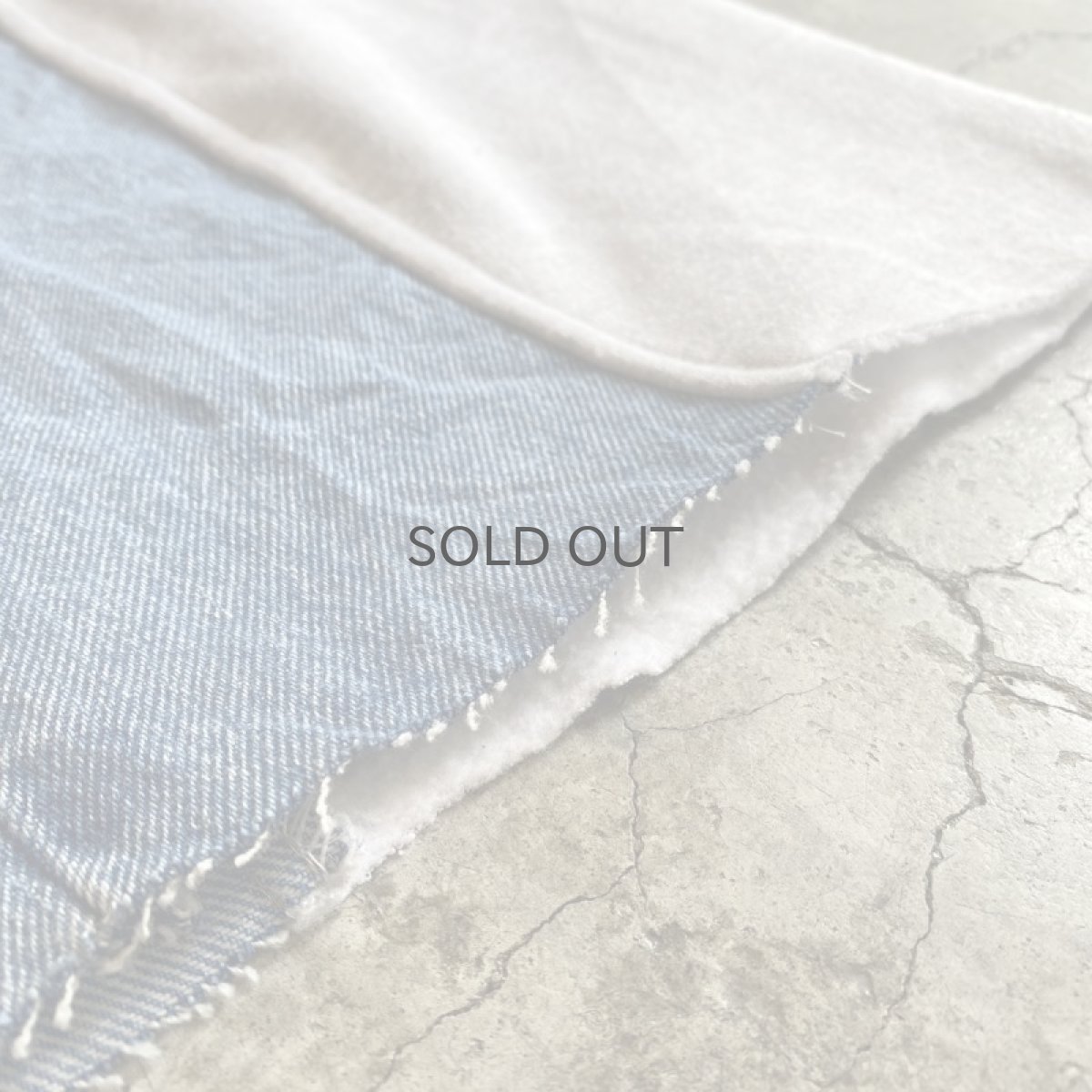 画像11: 【Wiz&Witch】"UNITED" TWO FACE SWEAT × DENIM WIDE PANTS / OS (11)