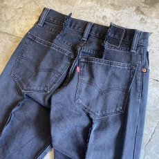 画像9: 【Wiz&Witch】FLARE CUT DENIM PANTS / W29 (9)