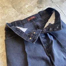 画像6: 【Wiz&Witch】FLARE CUT DENIM PANTS / W29 (6)