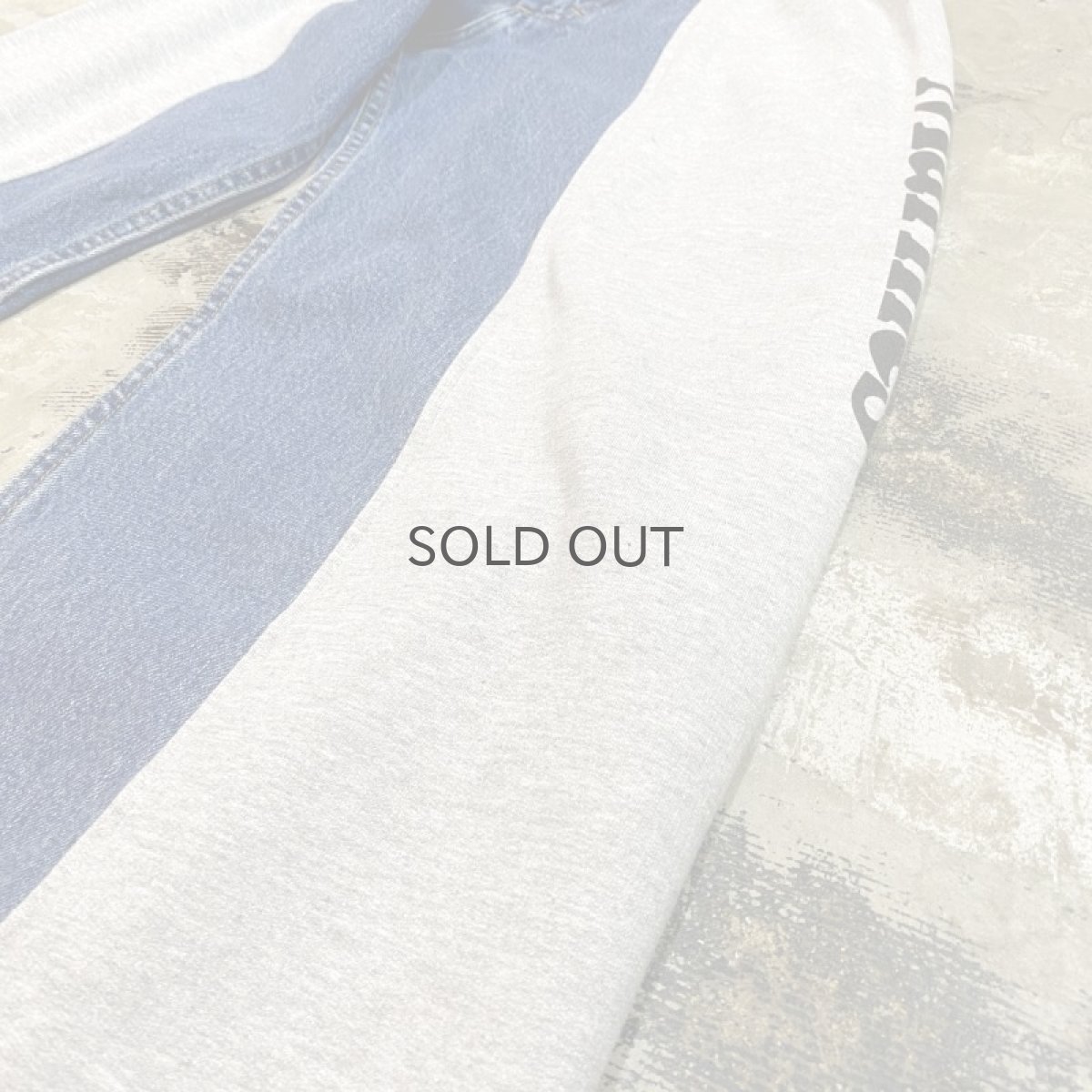 画像6: 【Wiz&Witch】TWINS SWEAT × DENIM WIDE PANTS / OS (6)