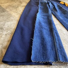 画像5: 【Wiz&Witch】"UNITED" TWO FACE SWEAT × DENIM WIDE PANTS / OS (5)