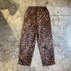 画像1: ALL OVER LEOPARD PATTERN LUSTER PANTS / W25~W33 (M) (1)