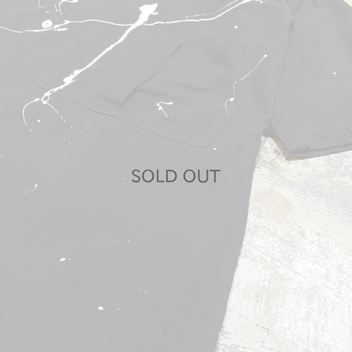 画像6: 【Wiz&Witch】"CANVAS" SPLASH S/S WIDE SHIRT / OS (6)