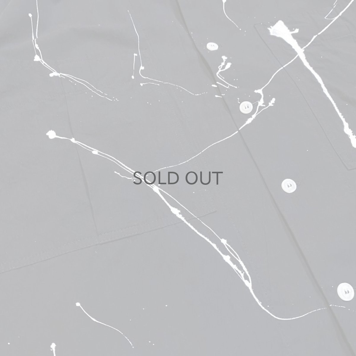 画像5: 【Wiz&Witch】"CANVAS" SPLASH S/S WIDE SHIRT / OS (5)