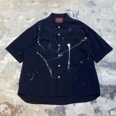 画像1: 【Wiz&Witch】"CANVAS" SPLASH S/S WIDE SHIRT / OS (1)