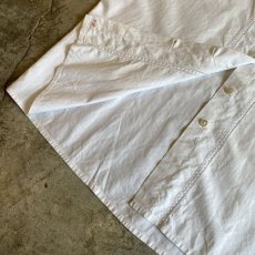 画像7: OLD SQUARE NECK DESIGN S/S BLOUSE / Ladies M (7)