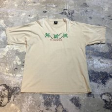 画像1: IGUANA "ST.MAARTEN" EMBROIDERY S/S TEE / Mens XL (1)