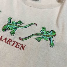 画像4: IGUANA "ST.MAARTEN" EMBROIDERY S/S TEE / Mens XL (4)