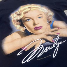 画像5: 90's "MARILYN MONROE" COLOR FACE S/S TEE / Mens M / MADE IN USA (5)