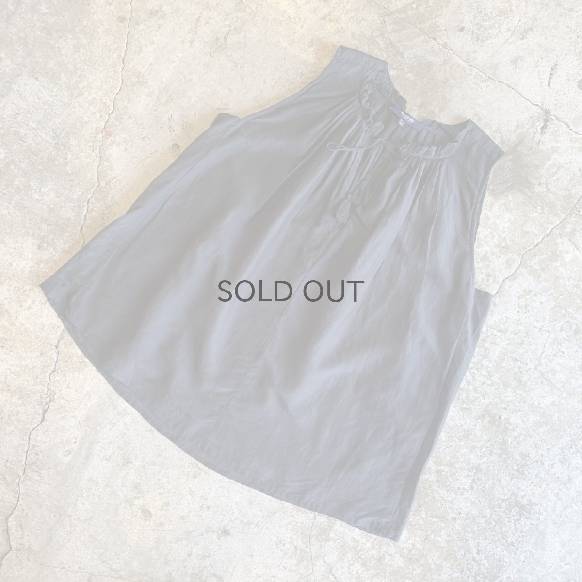 画像4: GATHER DESIGN COTTON N/S TOPS / Ladies 2XS(M) (4)