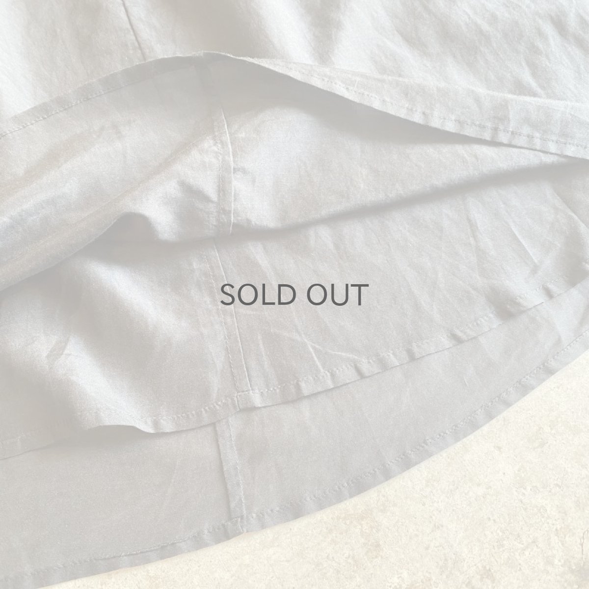 画像9: GATHER DESIGN COTTON N/S TOPS / Ladies 2XS(M) (9)