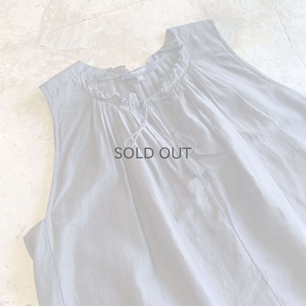 画像3: GATHER DESIGN COTTON N/S TOPS / Ladies 2XS(M) (3)