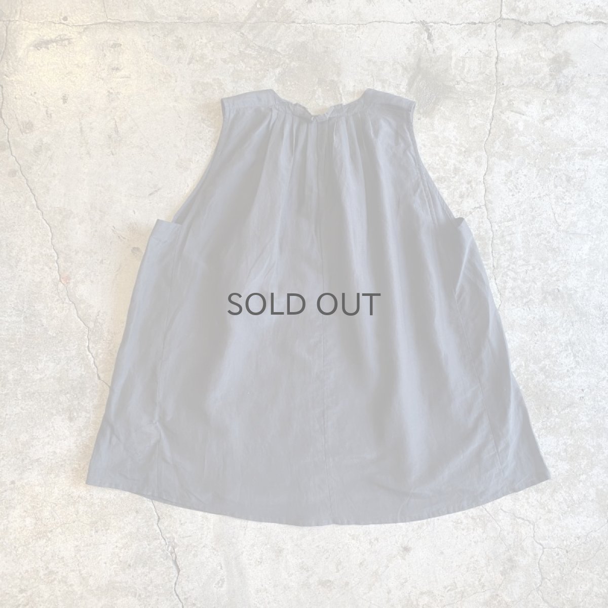 画像2: GATHER DESIGN COTTON N/S TOPS / Ladies 2XS(M) (2)