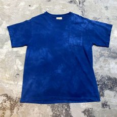 画像2: WOLF PRINTED TIE DYE PATTERN S/S TEE / Mens L (2)