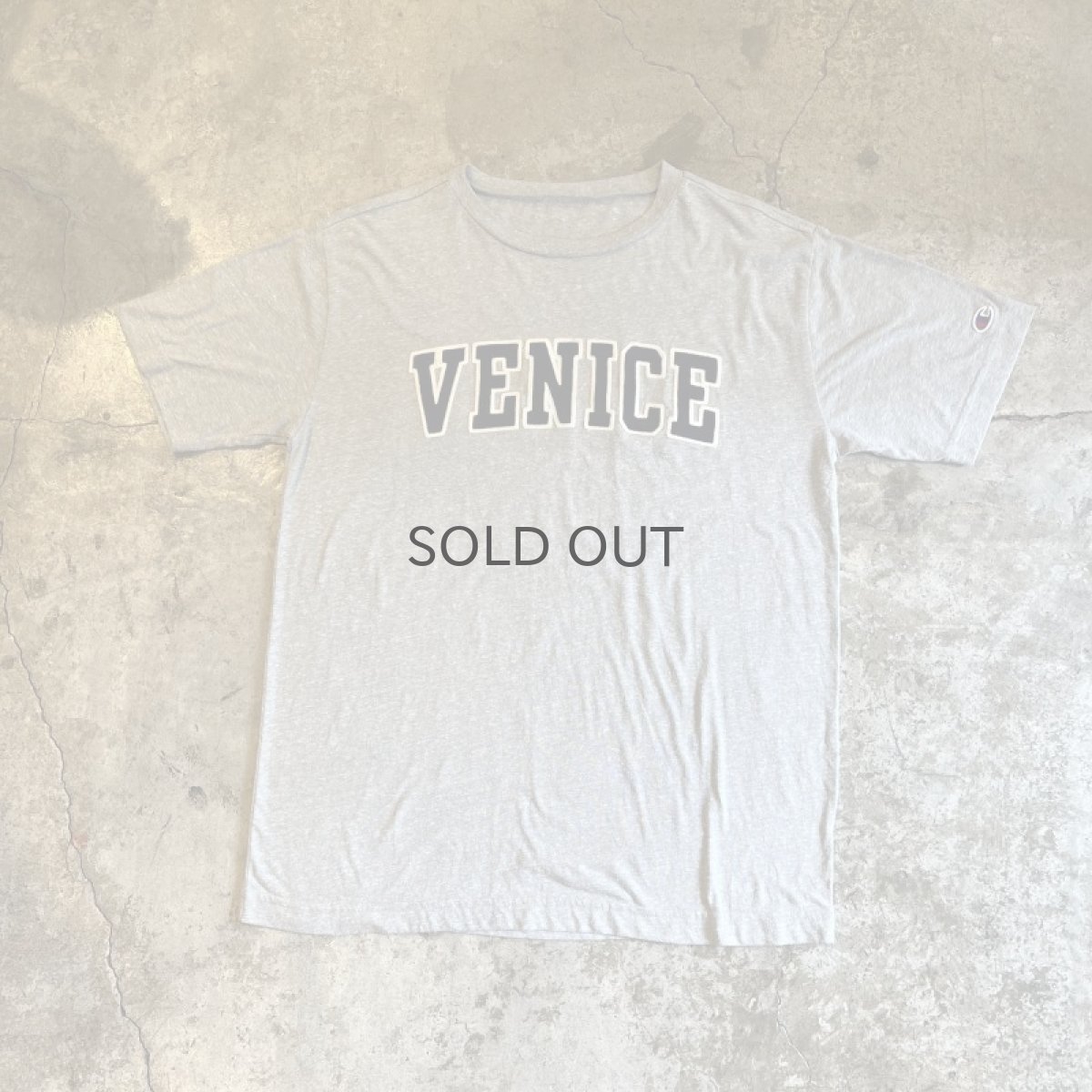 画像1: 【CHAMPION】FRONT LOGO EMBROIDERY DESIGN S/S TEE / Ladies L (1)