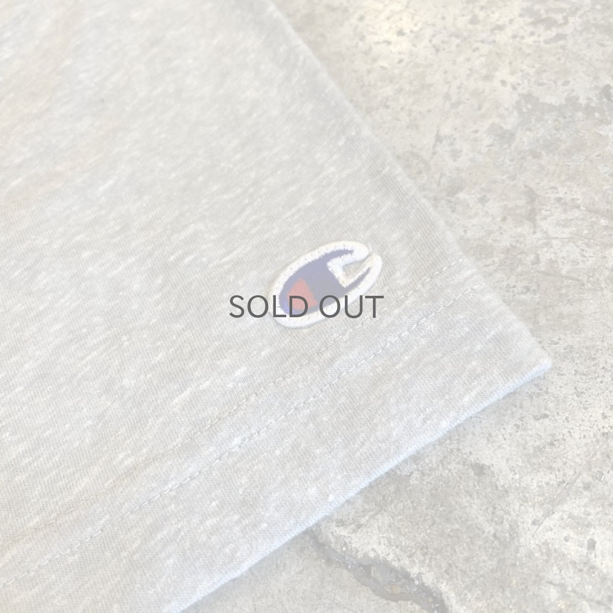 画像7: 【CHAMPION】FRONT LOGO EMBROIDERY DESIGN S/S TEE / Ladies L (7)