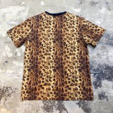 画像2: 【adidas】TREFOIL LOGO LEOPARD PATTERN S/S TEE / Mens XS(S) (2)