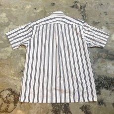 画像2: 【BURBERRY】STRIPE PATTERN S/S SHIRT / Mens L (2)