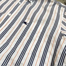 画像4: 【BURBERRY】STRIPE PATTERN S/S SHIRT / Mens L (4)