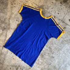 画像4: OLD EURO THREE LINE COLOR RINGER TEE / Ladies M (4)