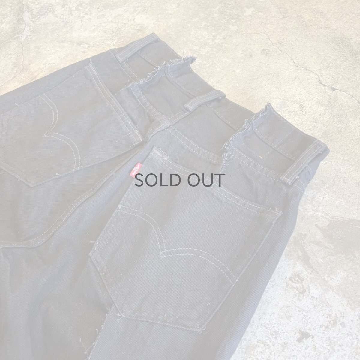 画像9: 【Wiz&Witch】FLARE CUT DENIM PANTS / W29 (9)