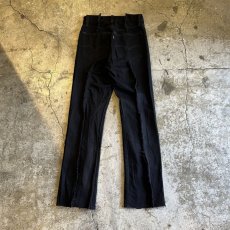 画像2: 【Wiz&Witch】FLARE CUT DENIM PANTS / W29 (2)