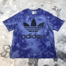 画像1: 【adidas】TREFOIL LOGO PRINT TIE DYE S/S TEE / Mens L (1)