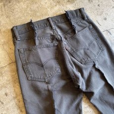 画像9: 【Wiz&Witch】FLARE CUT DENIM PANTS / W29 (9)