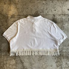 画像2: 【Wiz&Witch】"UNITED" FRINGE SHORT POLO SHIRT / OS (2)