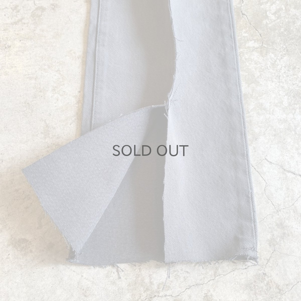 画像8: 【Wiz&Witch】FLARE CUT DENIM PANTS / W29 (8)