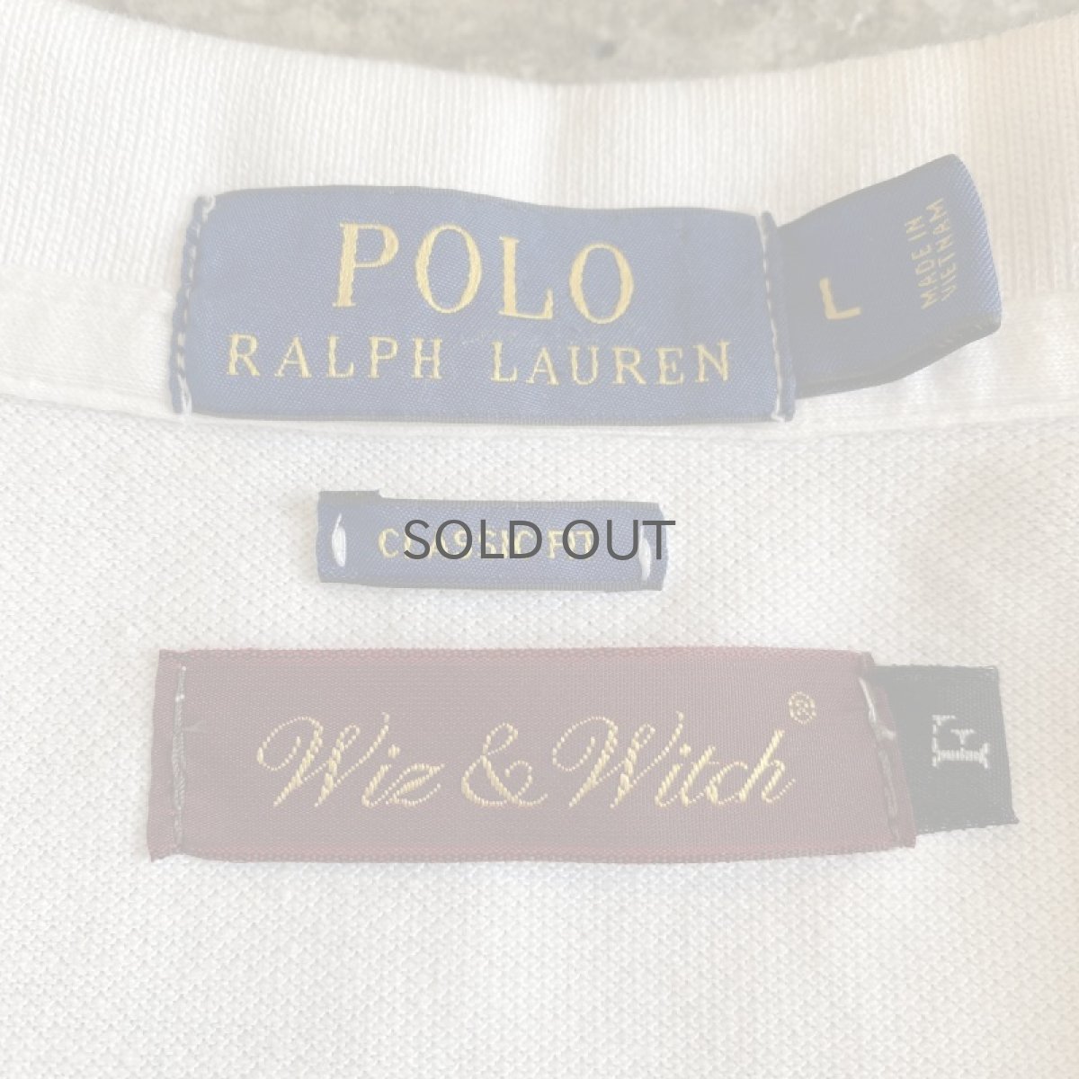 画像12: 【Wiz&Witch】"UNITED" FRINGE SHORT POLO SHIRT / OS (12)